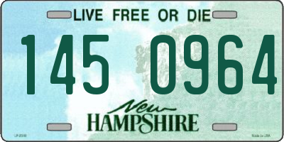 NH license plate 1450964