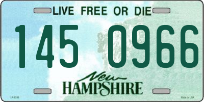 NH license plate 1450966