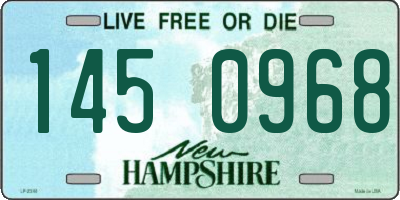 NH license plate 1450968