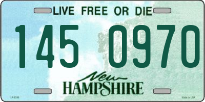 NH license plate 1450970