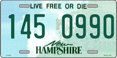 NH license plate 1450990