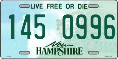 NH license plate 1450996