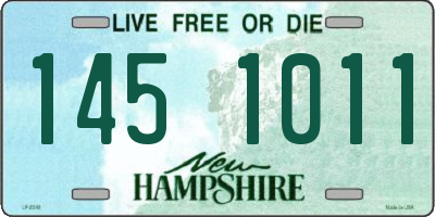 NH license plate 1451011