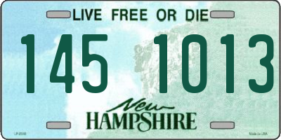 NH license plate 1451013