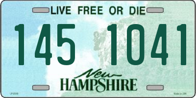NH license plate 1451041