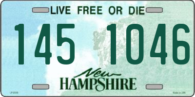 NH license plate 1451046