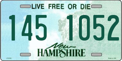 NH license plate 1451052