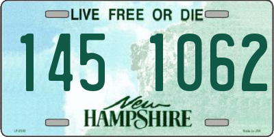 NH license plate 1451062