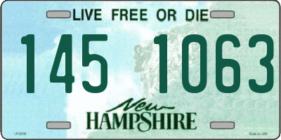 NH license plate 1451063