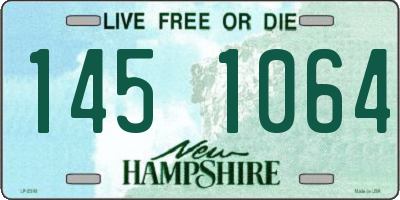 NH license plate 1451064