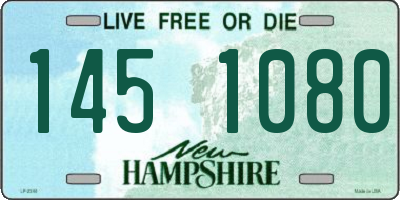NH license plate 1451080