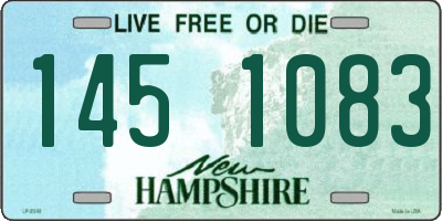 NH license plate 1451083