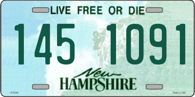 NH license plate 1451091