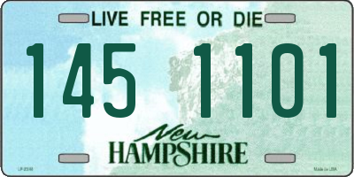 NH license plate 1451101