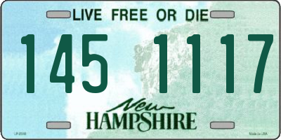 NH license plate 1451117