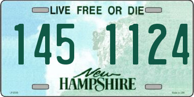 NH license plate 1451124