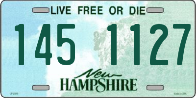 NH license plate 1451127
