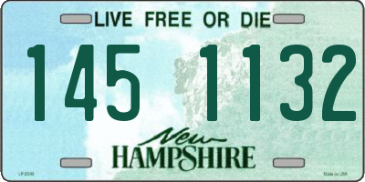 NH license plate 1451132