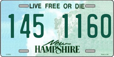 NH license plate 1451160