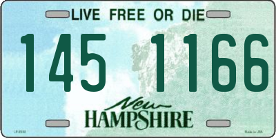 NH license plate 1451166