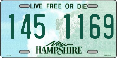 NH license plate 1451169