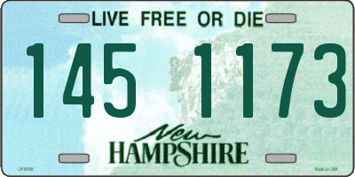 NH license plate 1451173