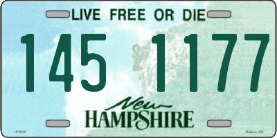 NH license plate 1451177