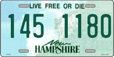 NH license plate 1451180