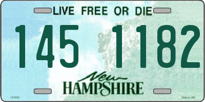 NH license plate 1451182