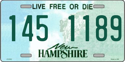 NH license plate 1451189