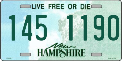 NH license plate 1451190