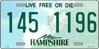 NH license plate 1451196