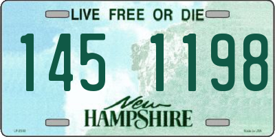 NH license plate 1451198
