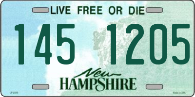 NH license plate 1451205