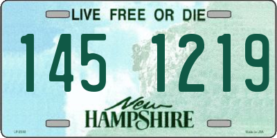 NH license plate 1451219