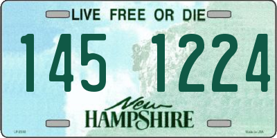 NH license plate 1451224