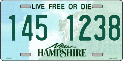 NH license plate 1451238