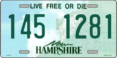 NH license plate 1451281