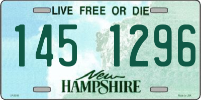 NH license plate 1451296