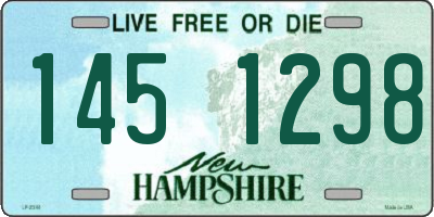 NH license plate 1451298