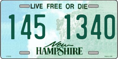 NH license plate 1451340