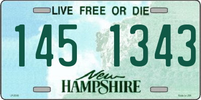 NH license plate 1451343