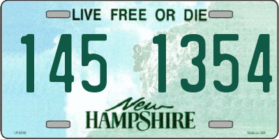NH license plate 1451354