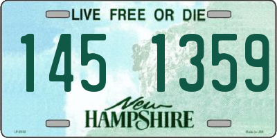NH license plate 1451359