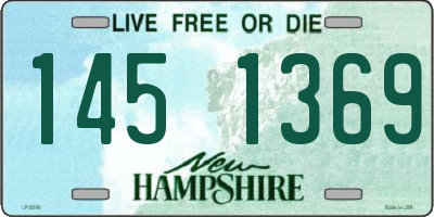 NH license plate 1451369
