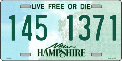 NH license plate 1451371