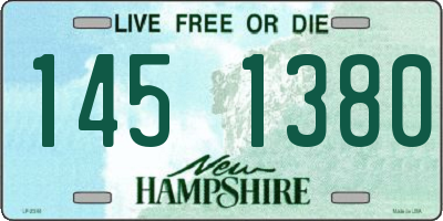 NH license plate 1451380