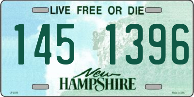 NH license plate 1451396