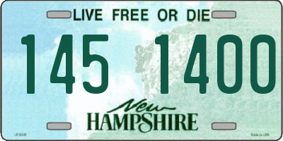 NH license plate 1451400
