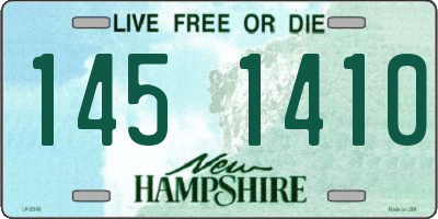 NH license plate 1451410